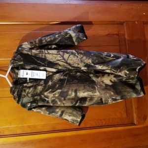 Columbia zip up fleece 12 month baby suit, camouflage